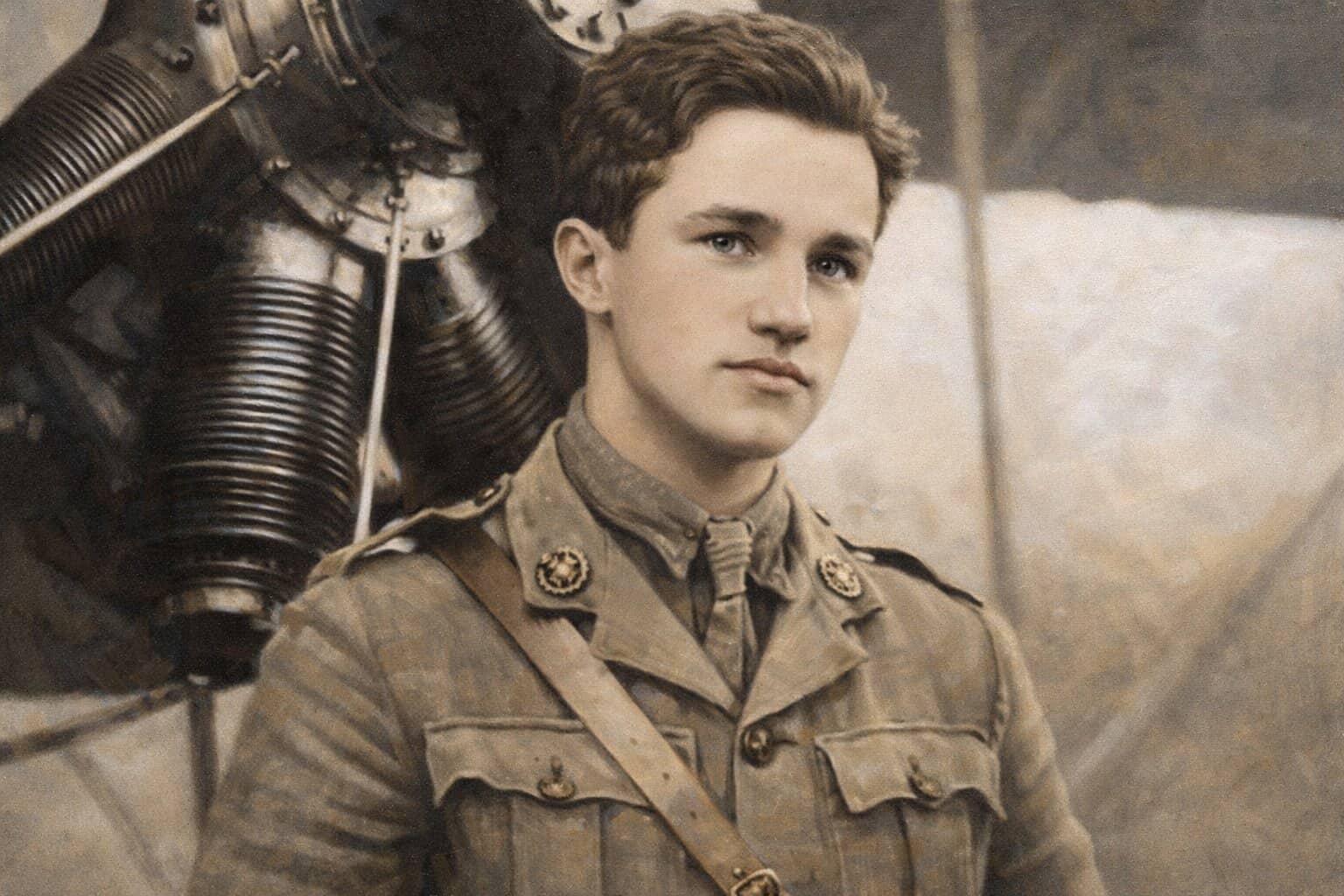 Captain Albert Ball Posted Missing Over the Western Front