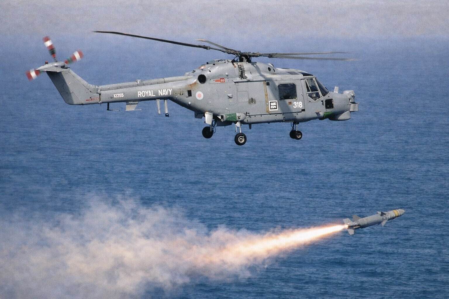 Lynx Sea Skua Strikes Hit Argentine Ships in the Falklands