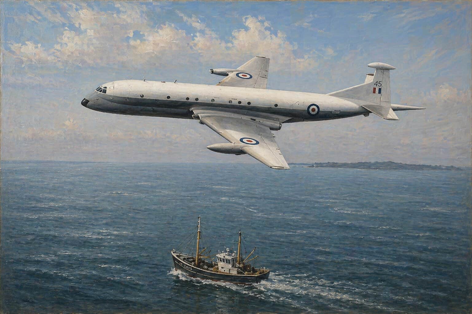 RAF Nimrods Begin Second Cod War Surveillance Patrols