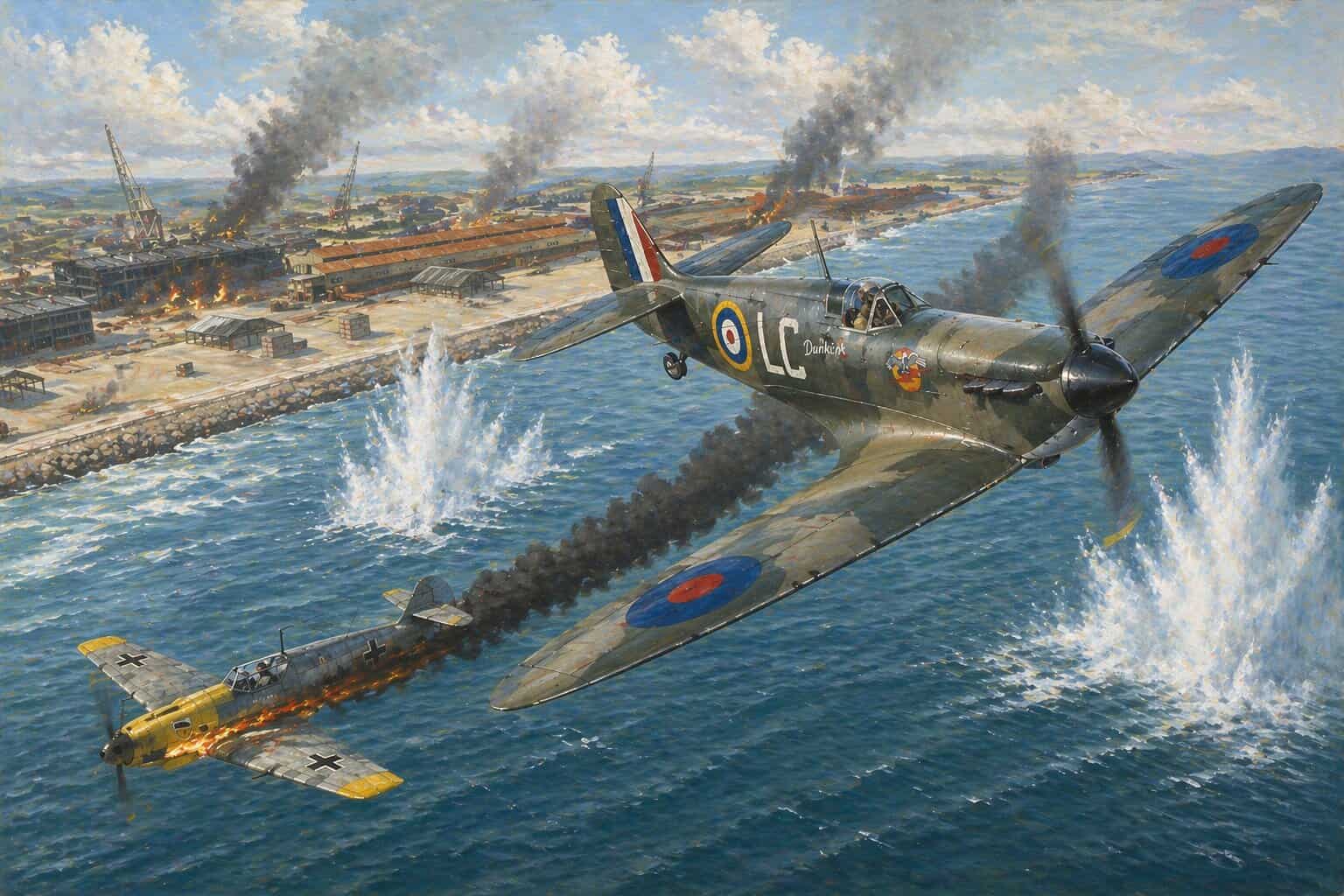 Operation Dynamo Ends After RAF Cover Over Dunkirk Beaches