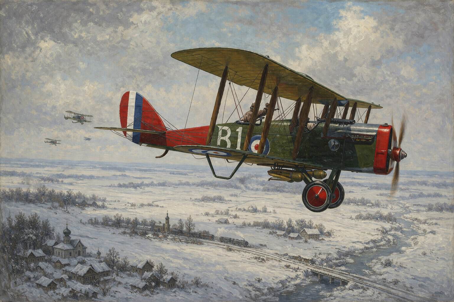 RAF Intervention in North Russia Sanctioned by Allies