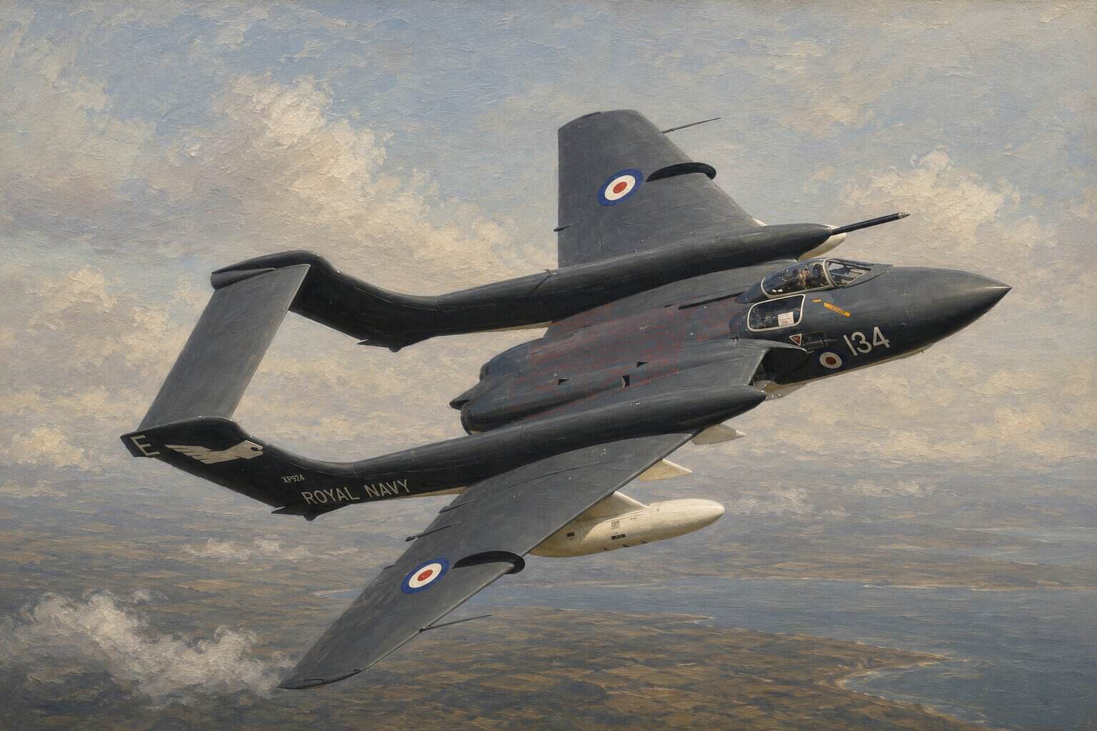 Sea Vixen Milestone as 892 Squadron Goes Operational