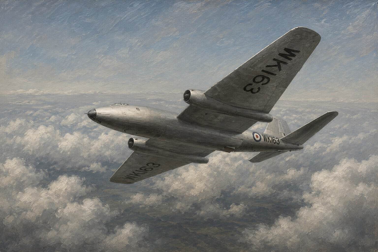 Canberra Sets a New Height Record for the RAF in 1955
