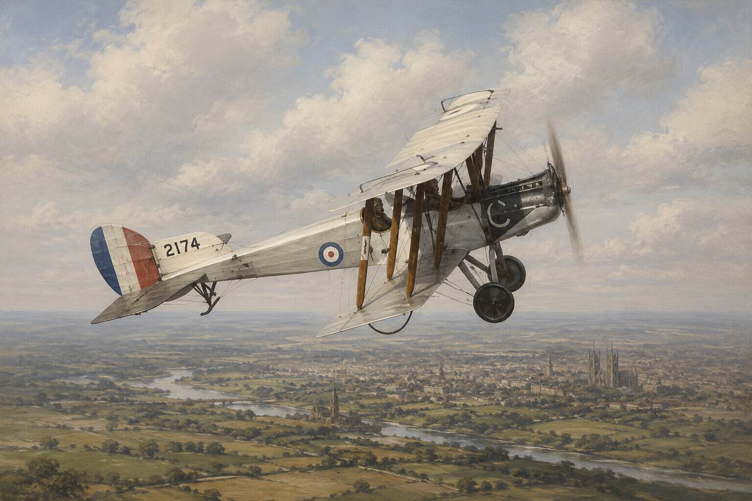 Royal Flying Corps Begins the Move to France in 1914