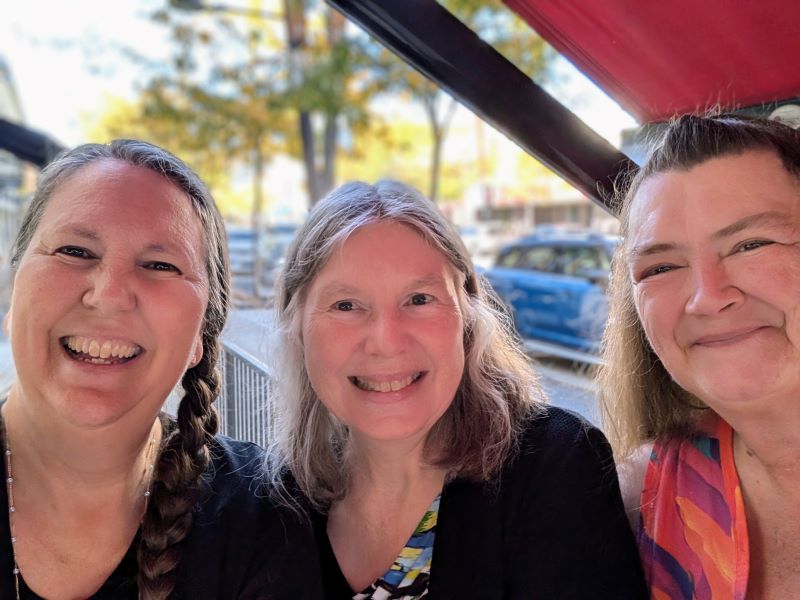 Picture of Michele, kj and Sally