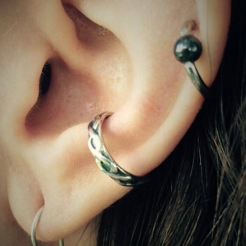 celtic knot ear cuff