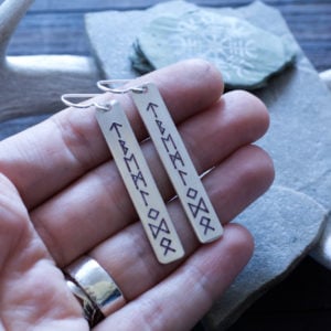 Rune Aettir Earrings - Freyja - Heimdall - Tyr