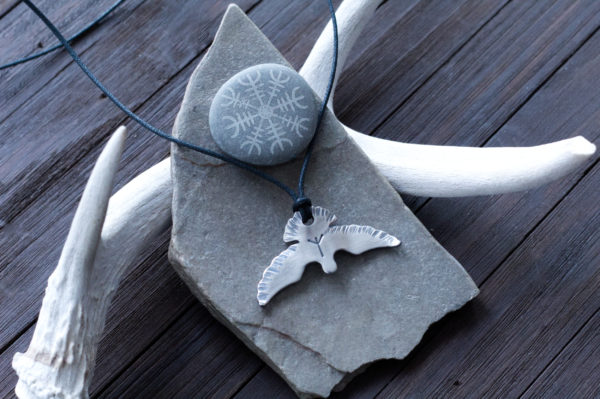 raven and rune necklace