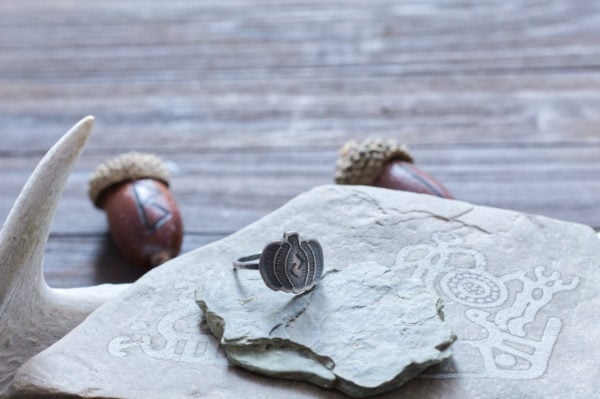 pumpkin rune ring