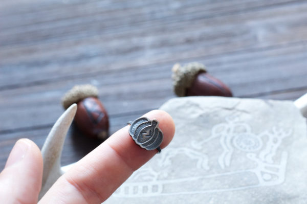 pumpkin rune ring