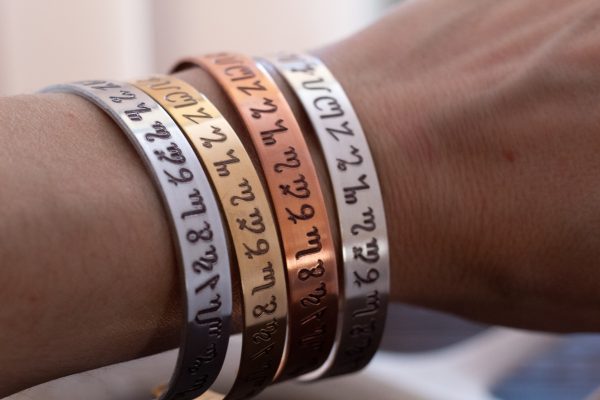 theban alphabet bracelet