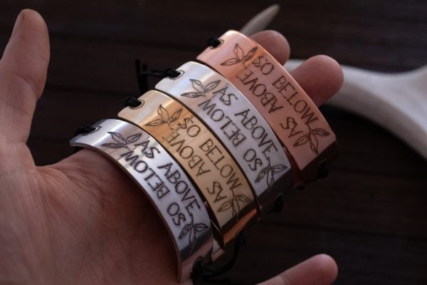 as above so below bracelet