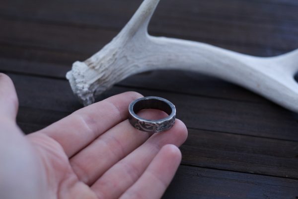 silver Jörmungandr ring