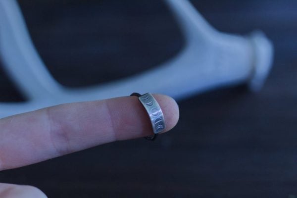Tiny Moon Phases Ring