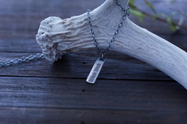 Witch Bitch Bar Necklace