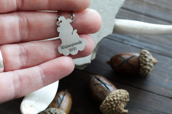 walpurgisnacht tiny fire necklace