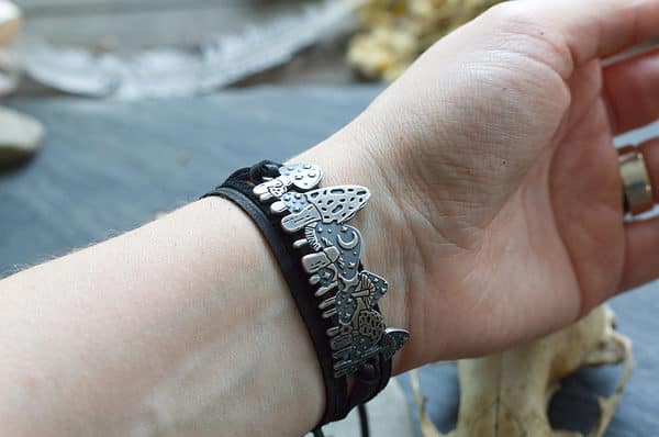 mushroom wrap bracelet