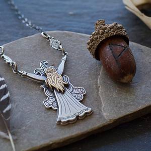 Walpurgisnacht Fire Dance Ritual Pendant