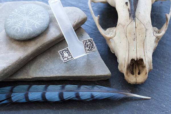 Vintage Halloween Earrings Sterling Silver - Image 2