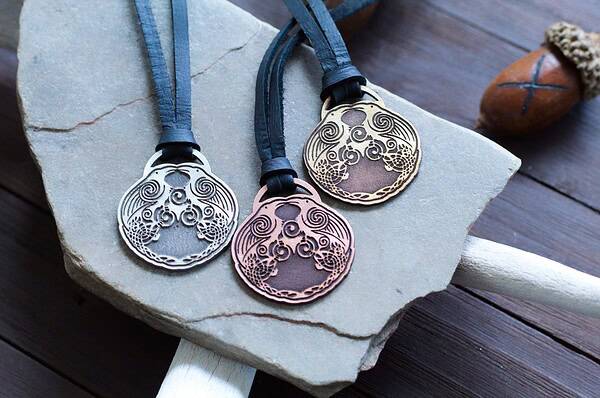 Huginn and Muninn Viking Raven Pendant - Viking Jewelry - Norse Jewelry - Pagan - Asatru - Image 6