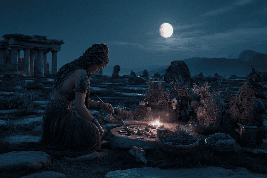 Greek goddess of magic