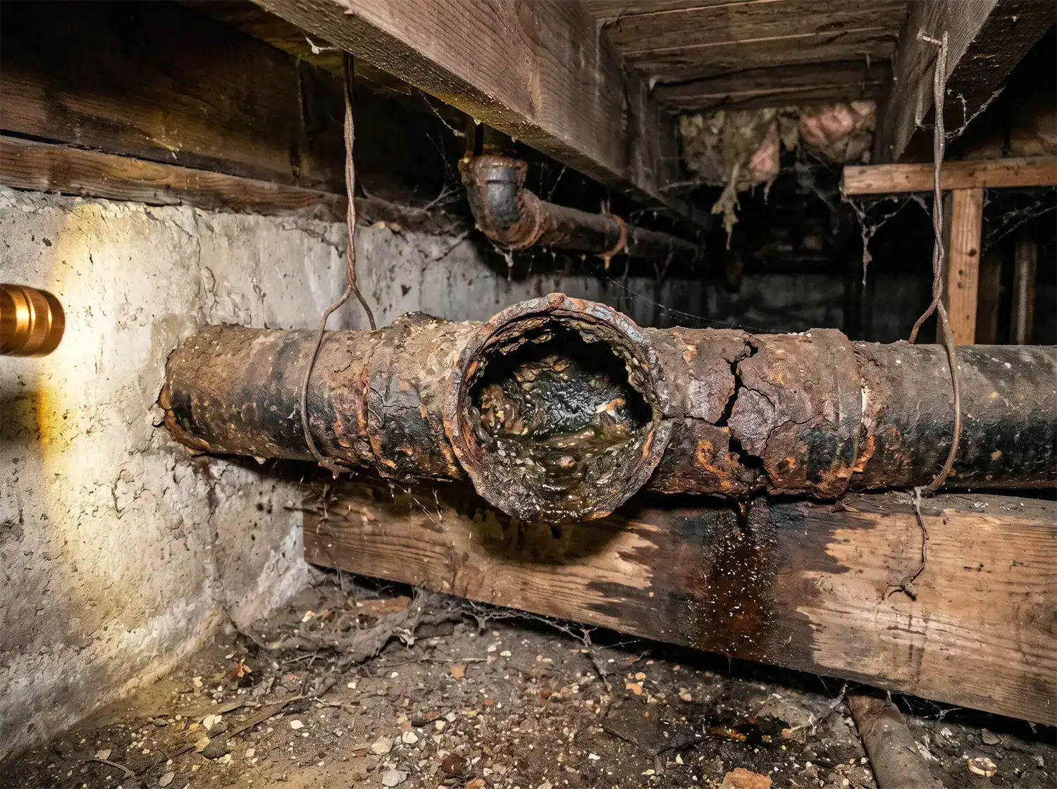 Cast Iron Pipe Issues in Older Michigan Homes