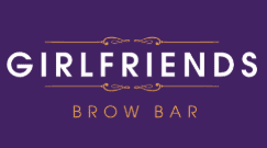 Girlfriends brow bar logo design