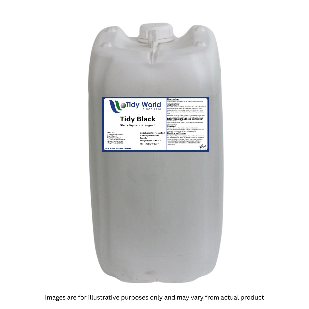 TIDY BLACK DIP | POWERFUL ODOUR REPELLENT & DETERGENT-25L