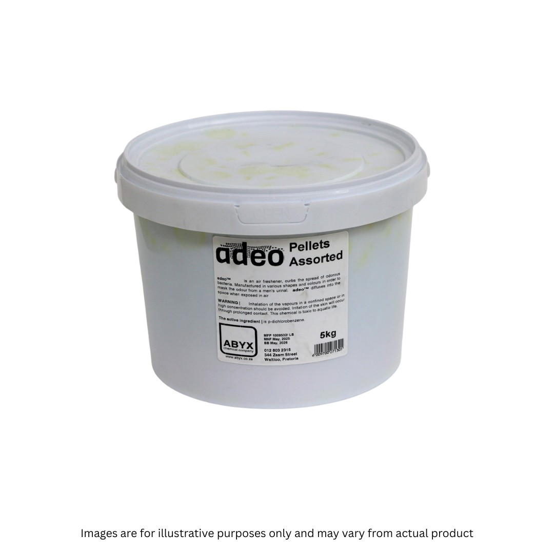 DEODORANT PELLETS | 5 KG BUCKET | ASSORTED FRAGRANCES & COLOURS