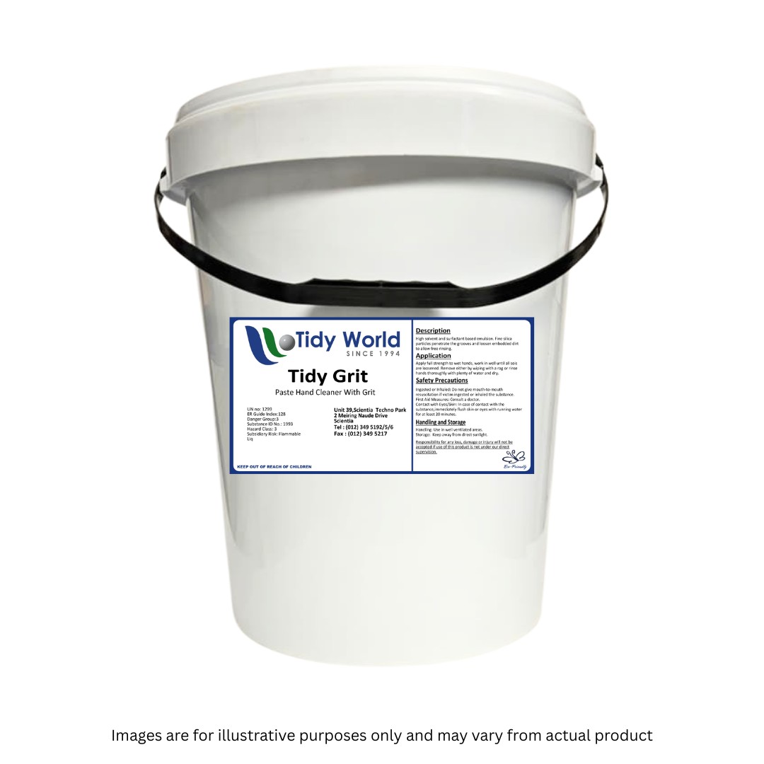 TIDY GRIT | CREAM TEXTURED HAND CLEANER WITH GRIT HIGH-25KG