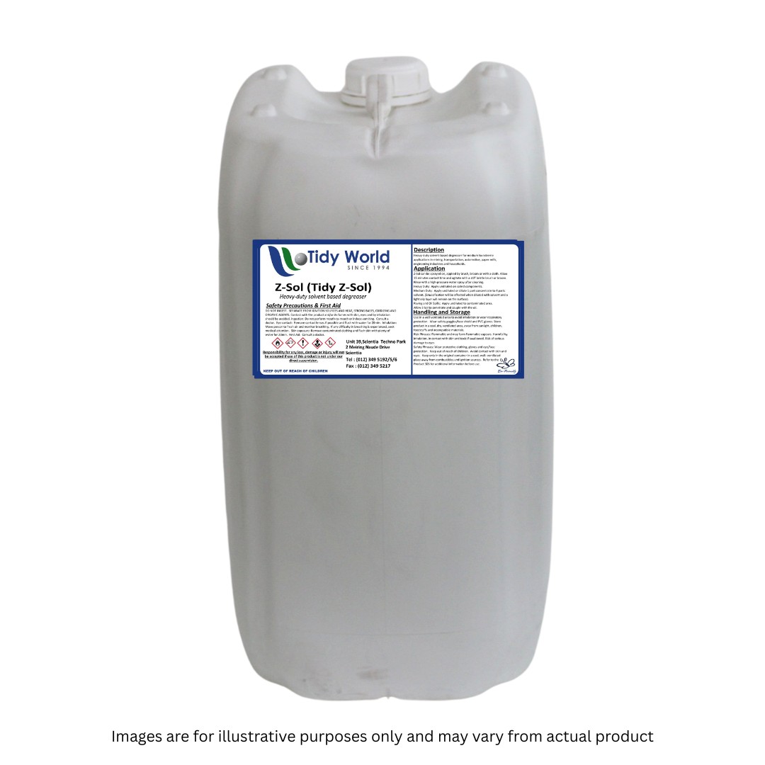 TIDY Z-SOL | SOLVENT BASED DEGREASER-25L