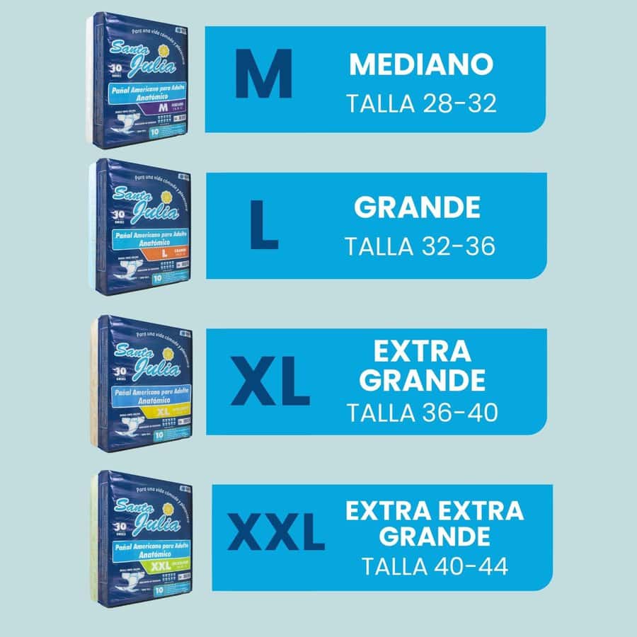 Pañales Desechables para Adulto, hombres y mujeres - 160 Unidades - Disponible en todas las tallas