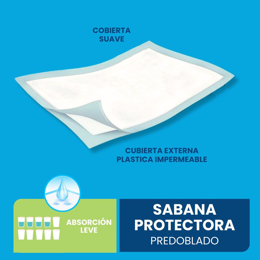 Sábana Protectora de Superficies - Predoblado - 18kg - Unitalla