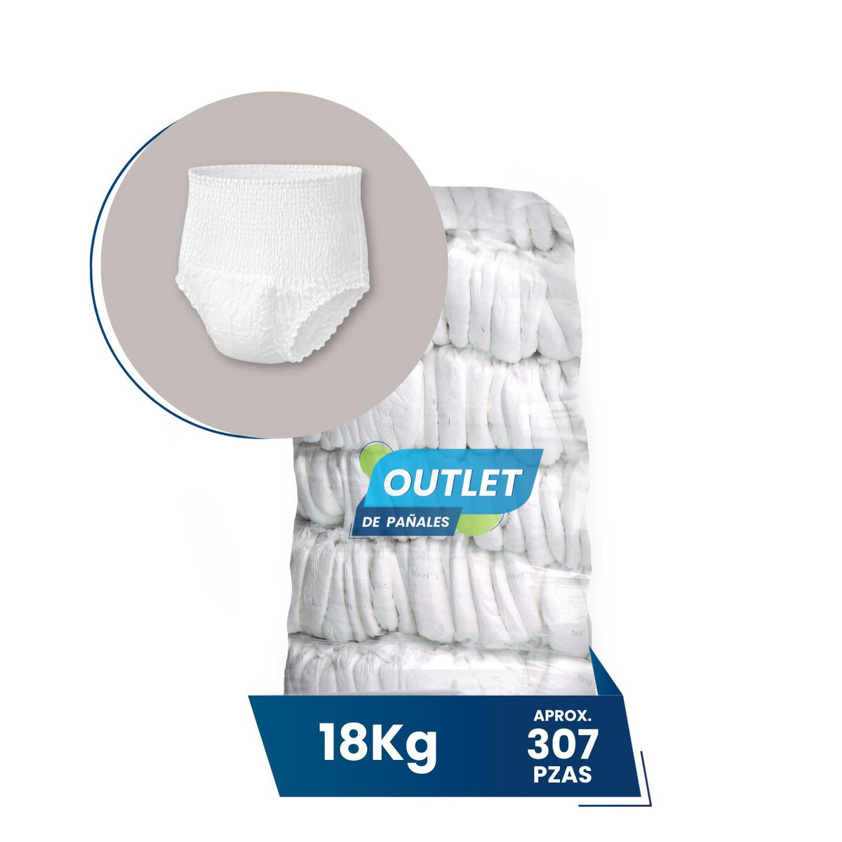 Pañales Desechables Tipo Calzón Para Adulto - 18kg - Disponible en todas las tallas - Unisex