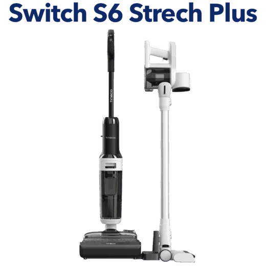 Aspirator vertical cu spalare Switch S6 Stretch Plus