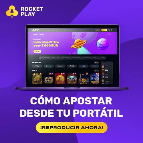 ¿Cómo Apostar desde tu Laptop en Rocket Play?