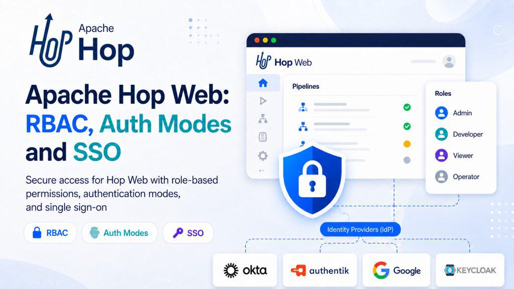 Apache Hop Web comes with SSO and RBAC security features