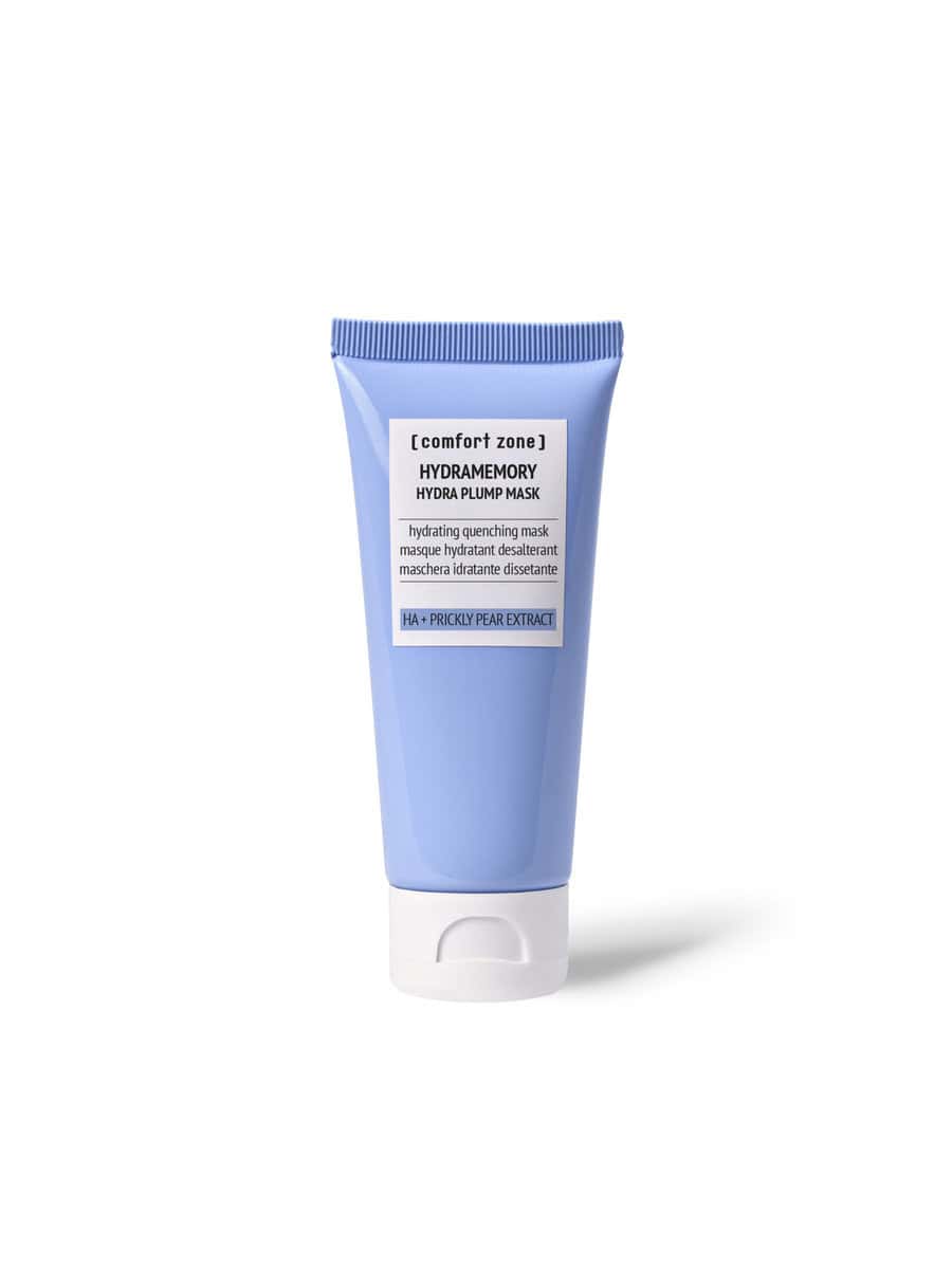 Hydramemory Hydra Plump Mask for deep hydration and skin plumping. Perfect for revitalising dull, de.