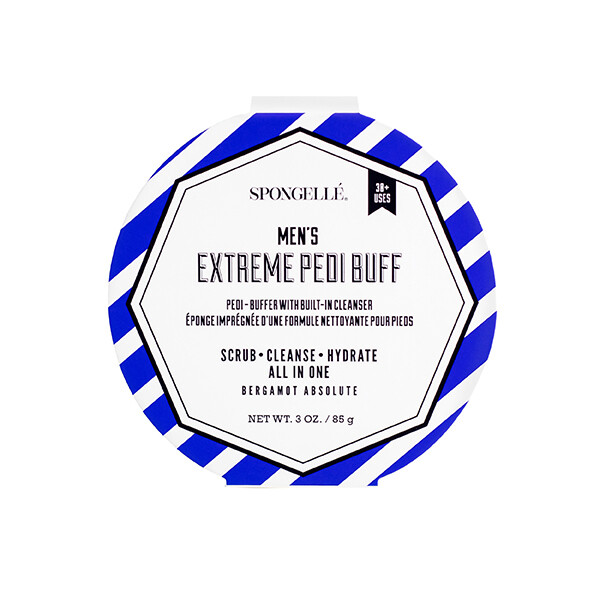 Spongellé Men's Extreme Pedi Buffer Bergamot