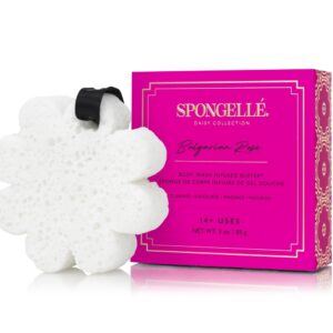 Spongellé Bulgarian Rose Boxed Flower