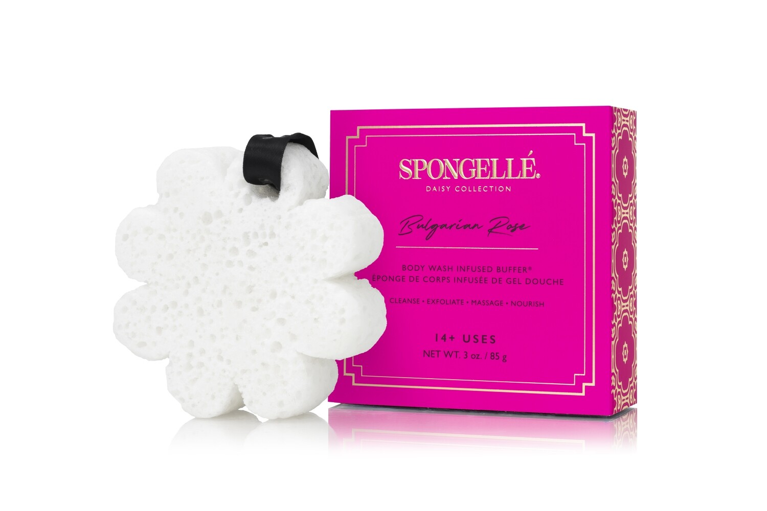 Spongellé Bulgarian Rose Boxed Flower