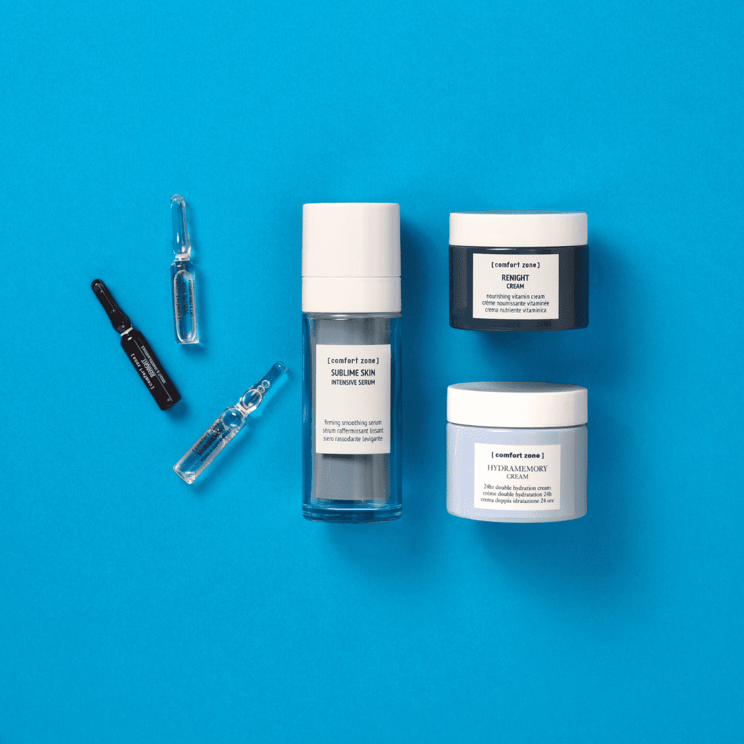 Hydramemory Hydra & Glow Ampoules for skin hydration and glow.