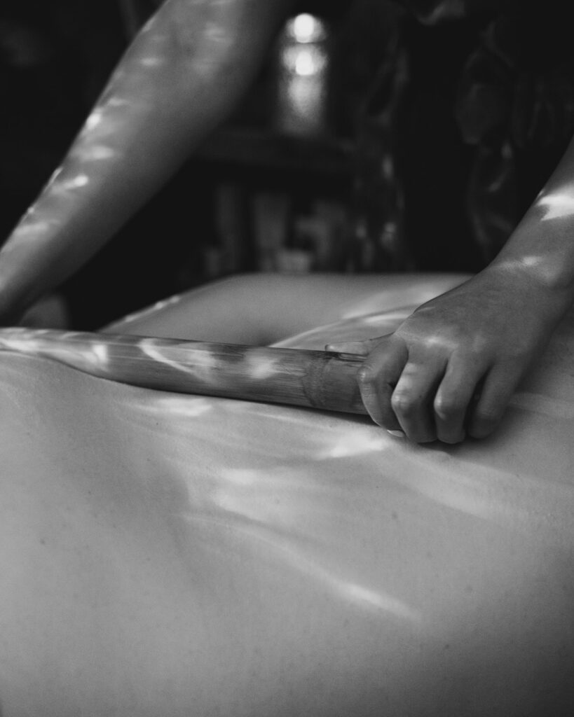 Relaxing massage therapy at Tonic Day Spa.