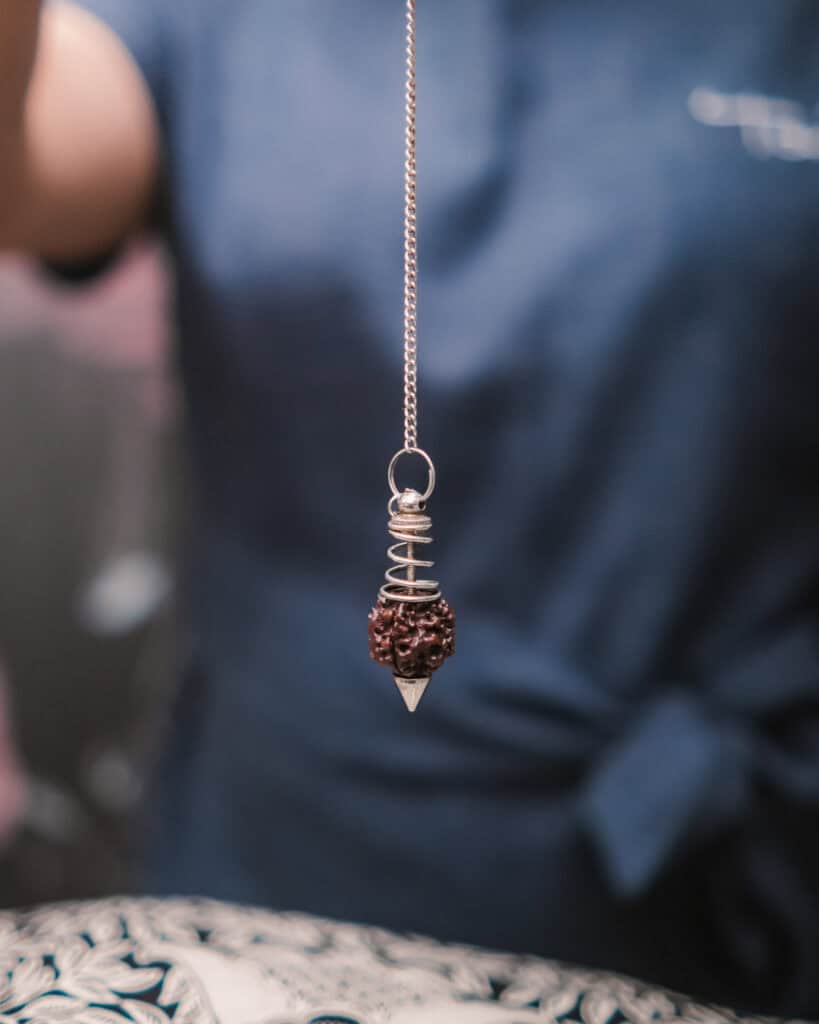 Relaxing spa package with a crystal pendant necklace for ultimate wellness and rejuvenation.