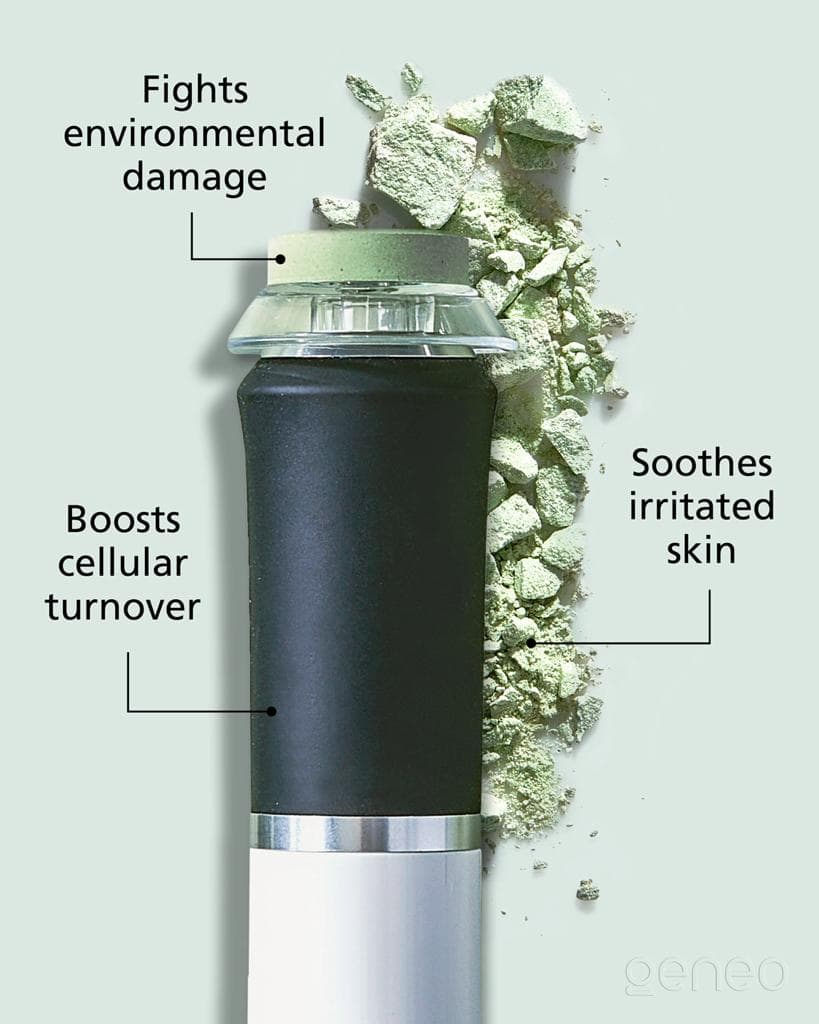 Geneo + facial device for skin rejuvenation and exfoliation at Tonic Day Spa.