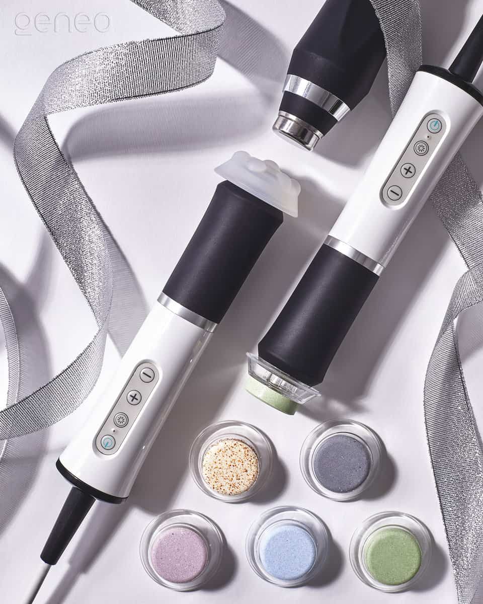 Microdermabrasion devices for skin rejuvenation and exfoliation.