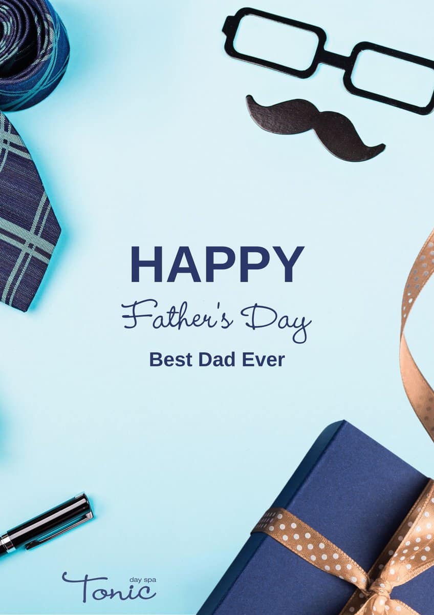 Father's Day gift idea for relaxation and pampering.