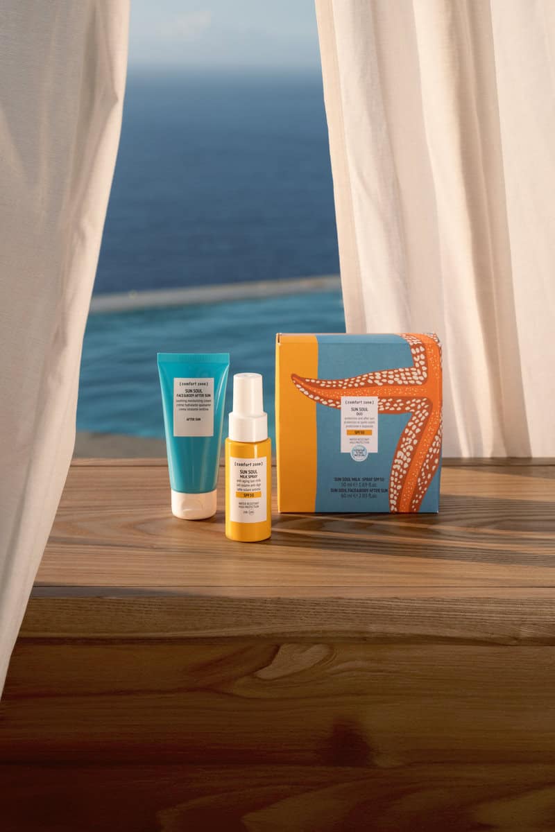 Sun protection duo with SPF30 for radiant skin.
