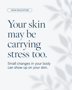 Why stress and poor sleep affects your skin