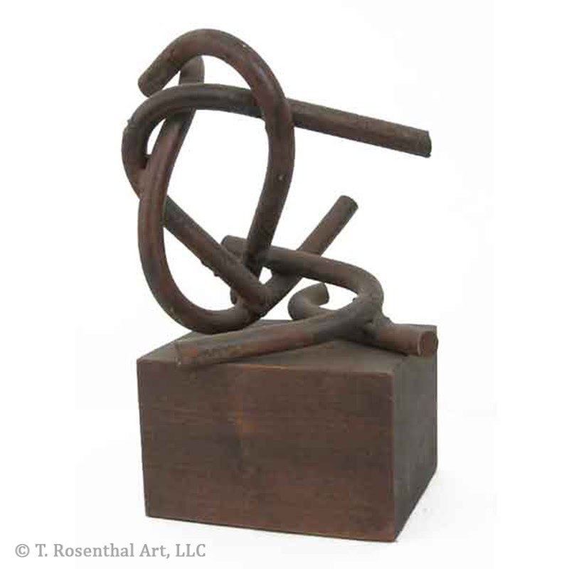 Untitled, 1999 Welded Steel 8 x 7 1/2 x 7 1/2 inches
